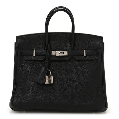 Hermes Togo Birkin 25 Black 1 of 12