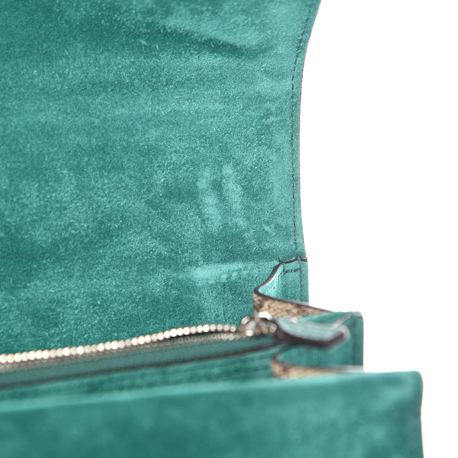 Gucci GG Supreme Monogram Embroidered Medium Dionysus Shoulder Bag Emerald 11 of 11