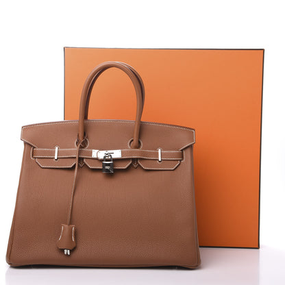 Hermes Togo Birkin 35 Gold 13 of 13