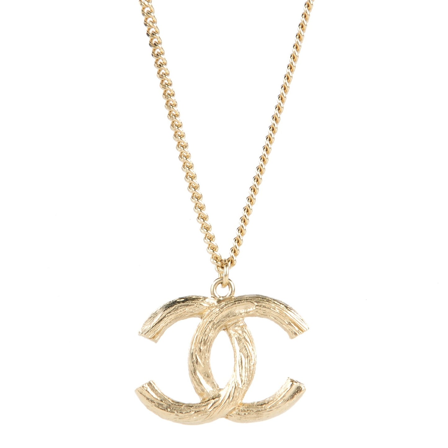 CC Camellia Necklace Gold