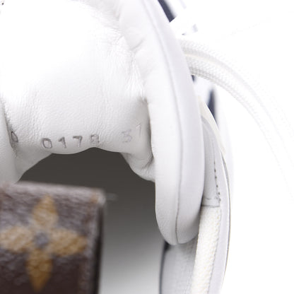 Louis Vuitton Calfskin Technical Nylon LV Archlight Sneakers 37 Marine 7 of 9