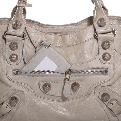 Balenciaga Agneau Giant 21 Silver Hardware City Argent 2 of 12
