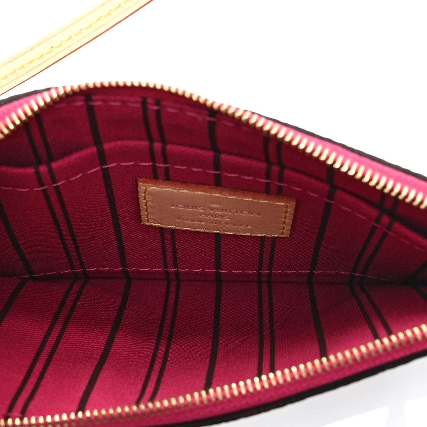 Monogram Neverfull PM Pochette Pivoine