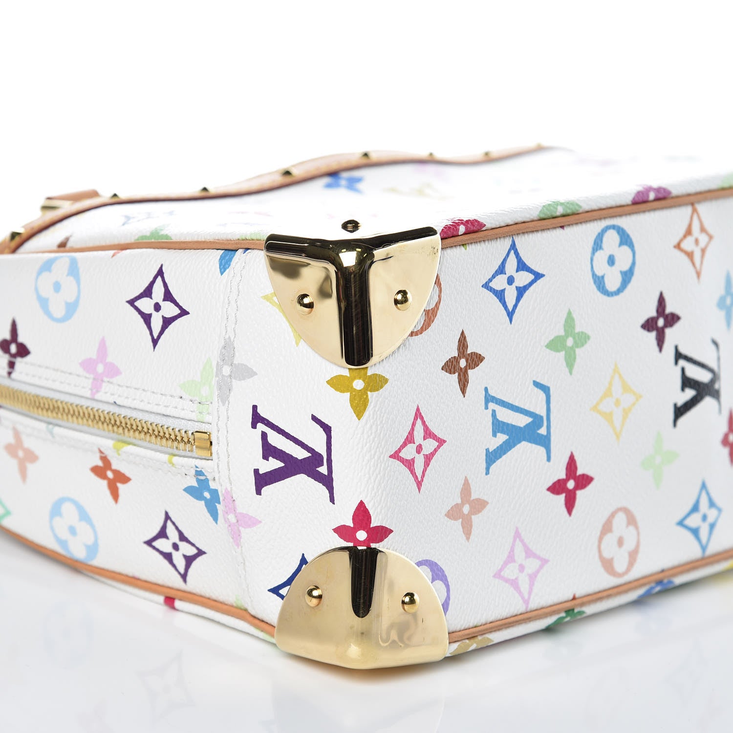 Louis Vuitton Monogram Multicolor Trouville White 7 of 10