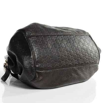 Gucci Guccissima Medium Sukey Boston Chocolate 4 of 7