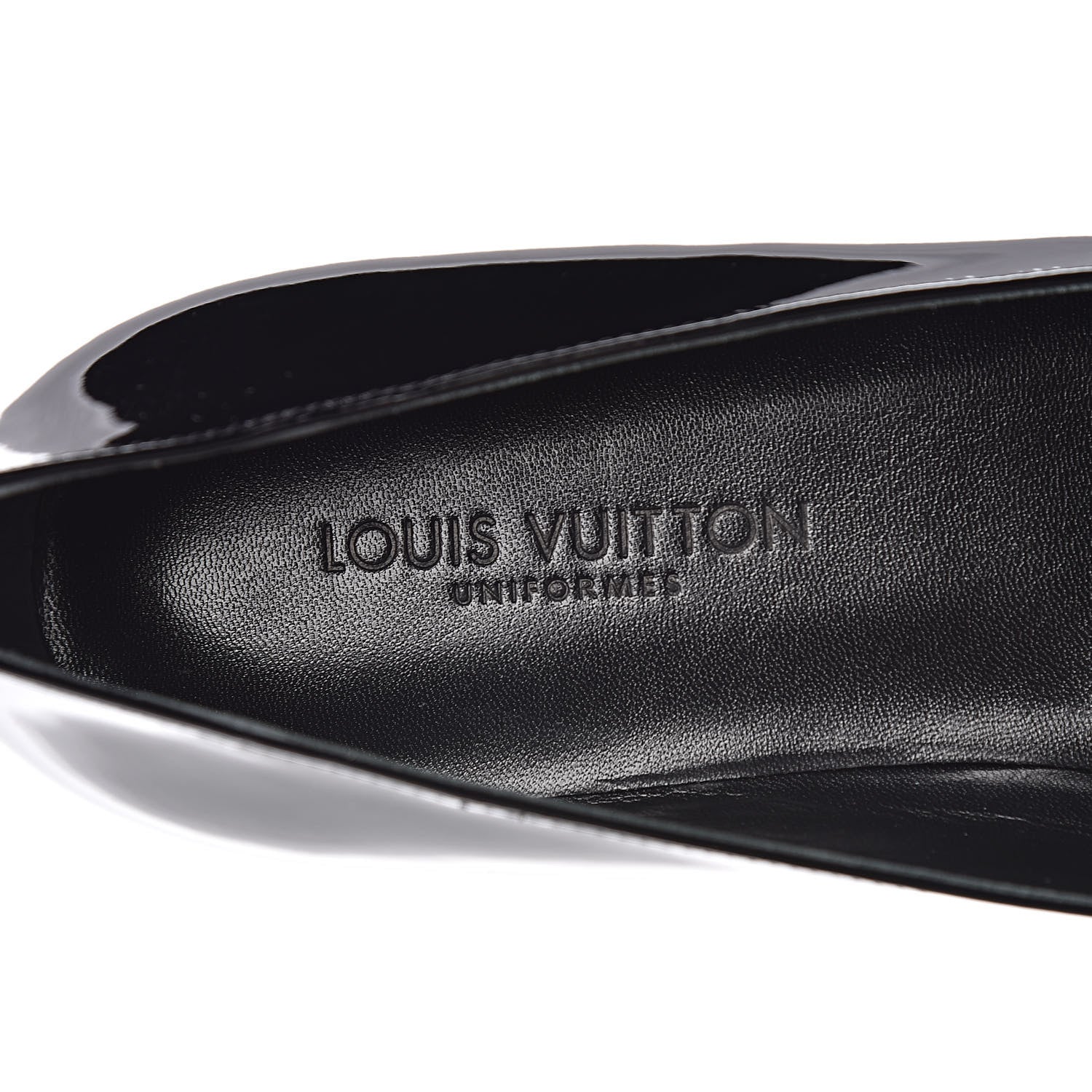 Louis Vuitton Patent Uniformes Ballet Flats 39 Black 7 of 8