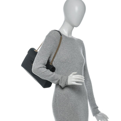 Gucci Microguccissima Medium Emily Chain Shoulder Bag Black 2 of 7