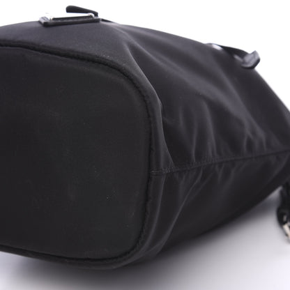 Prada Saffiano Tessuto Nylon Vela Bucket Wristlet Black 8 of 8