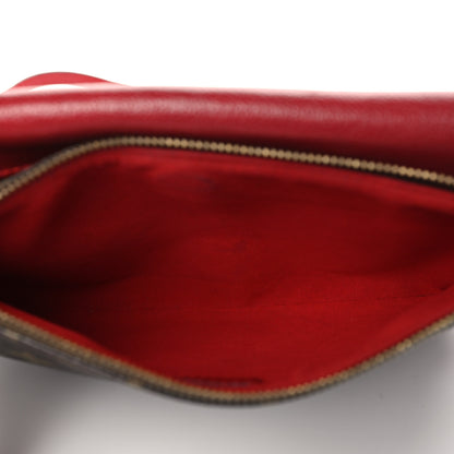 Chanel Caviar Timeless CC Wallet on Chain WOC Dark Fuchsia 10 of 18