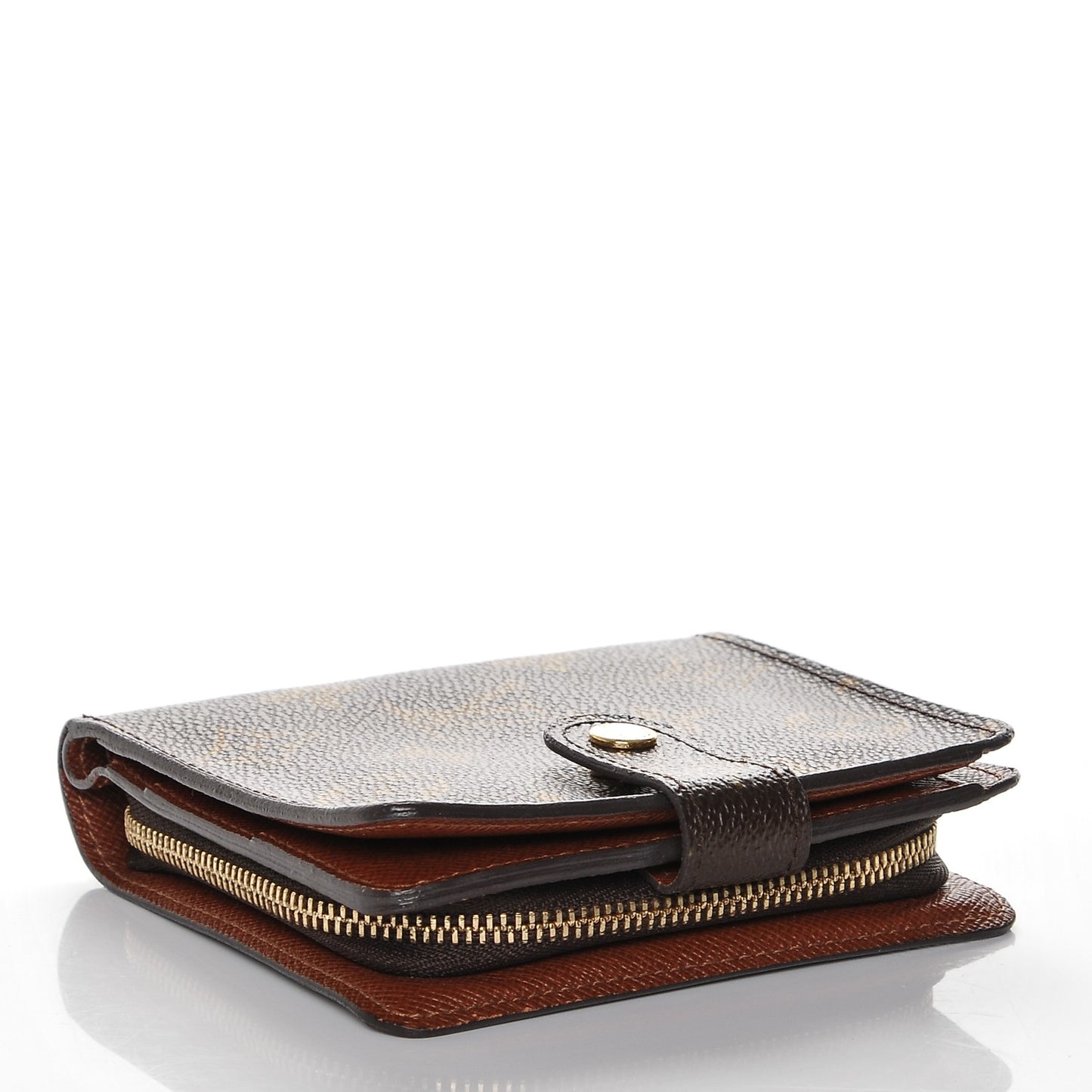 Monogram Compact Zippe Zipped Wallet