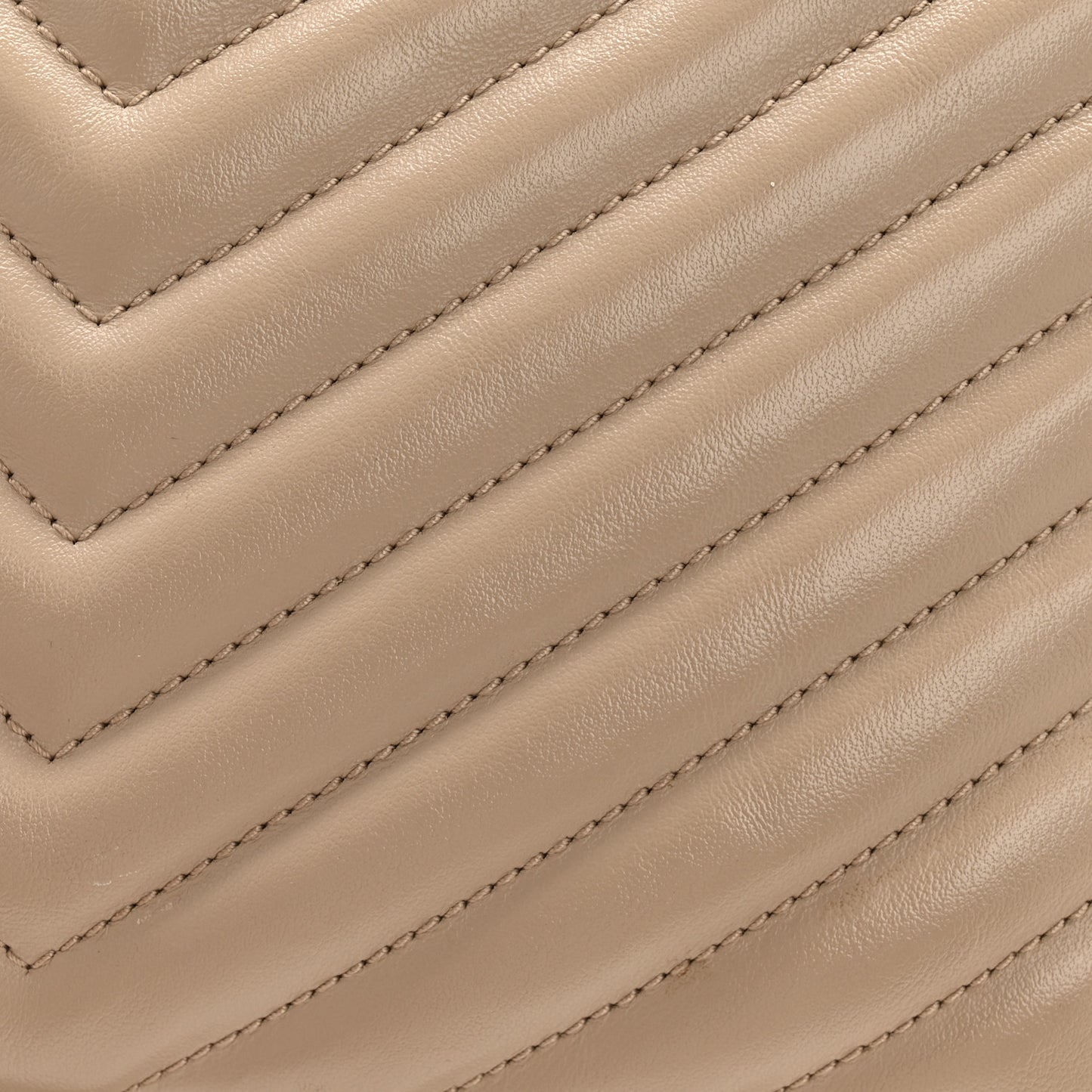 Calfskin Matelasse Monogram Lou Camera Bag Dark Beige