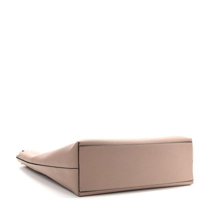 Valentino Garavani Grained Calfskin Rockstud Shoulder Tote Poudre 4 of 8