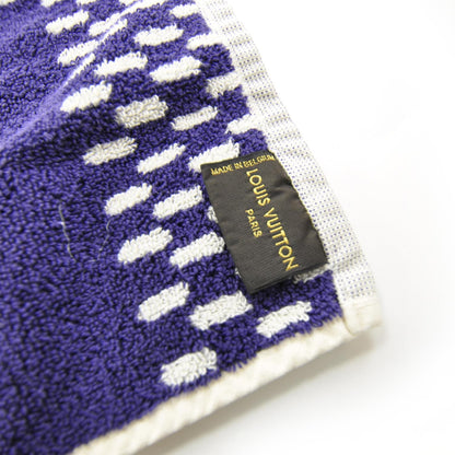Louis Vuitton Cotton Damier Azur Gym Towel 6 of 6
