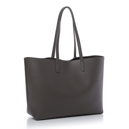 Saint Laurent Calfskin Large Shopping Tote Pebble 3 of 9