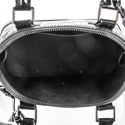 Louis Vuitton Vernis Alma BB Noir Magnetique 5 of 6