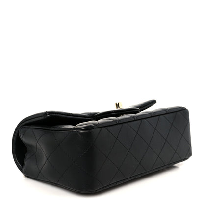 Chanel Lambskin Quilted Mini Rectangular Flap Black 4 of 12