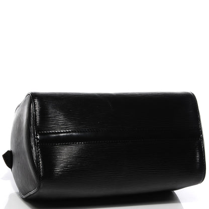 Louis Vuitton Epi Speedy 25 Black 4 of 7