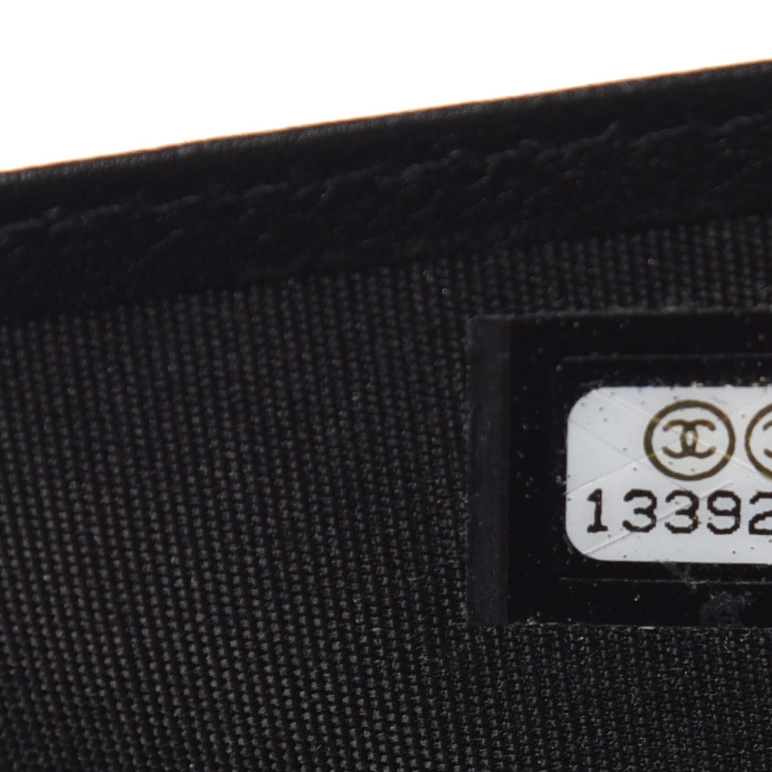 Chanel Lambskin Diamond Stitched Flap Wallet Black 8 of 15