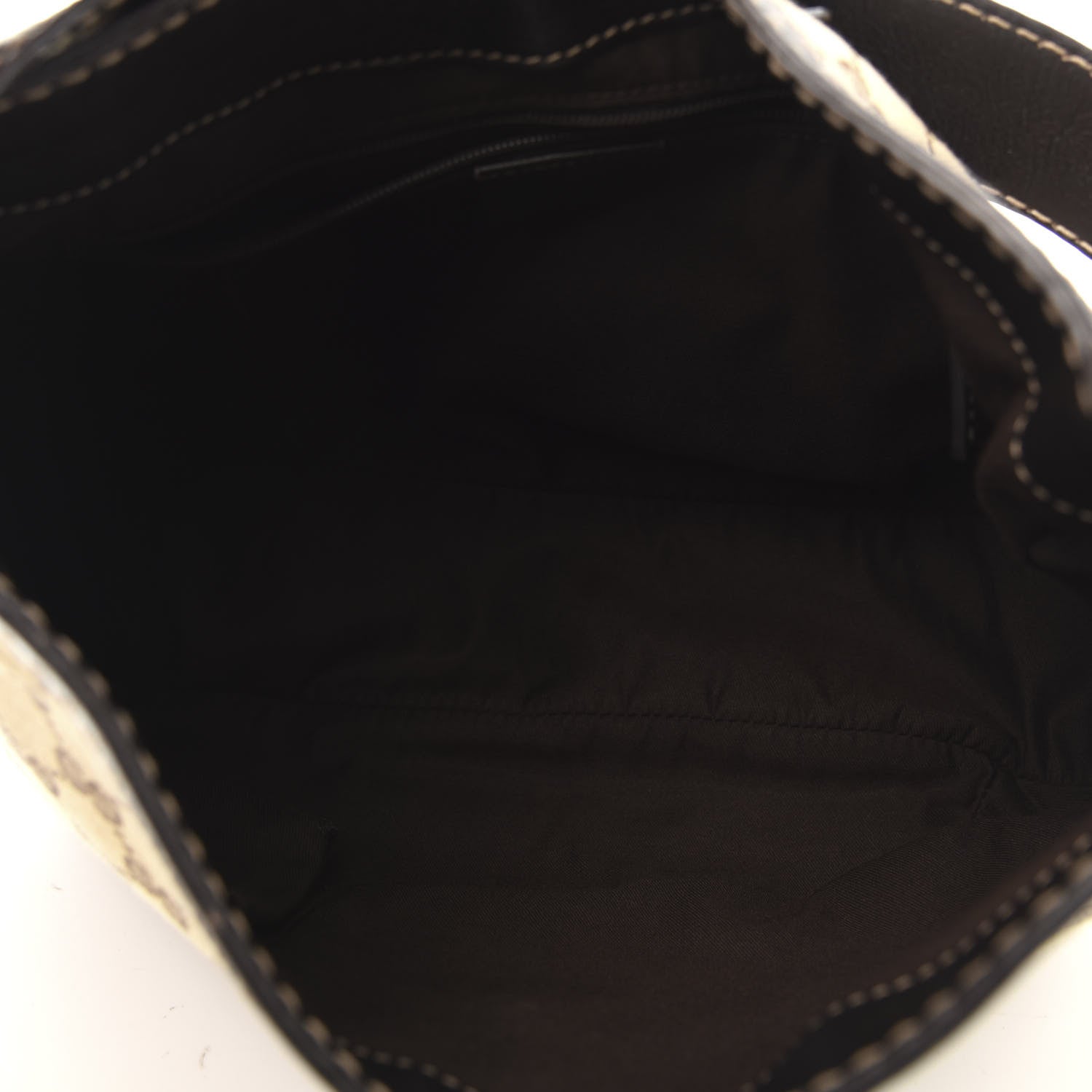 Gucci Monogram Medium New Ladies Web Hobo Dark Brown 5 of 13