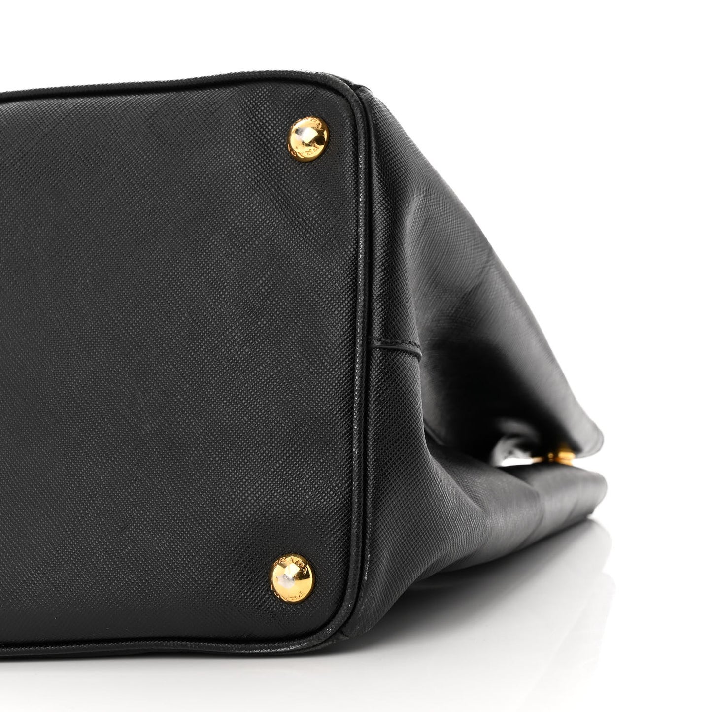 Saffiano Lux Large Tote Black