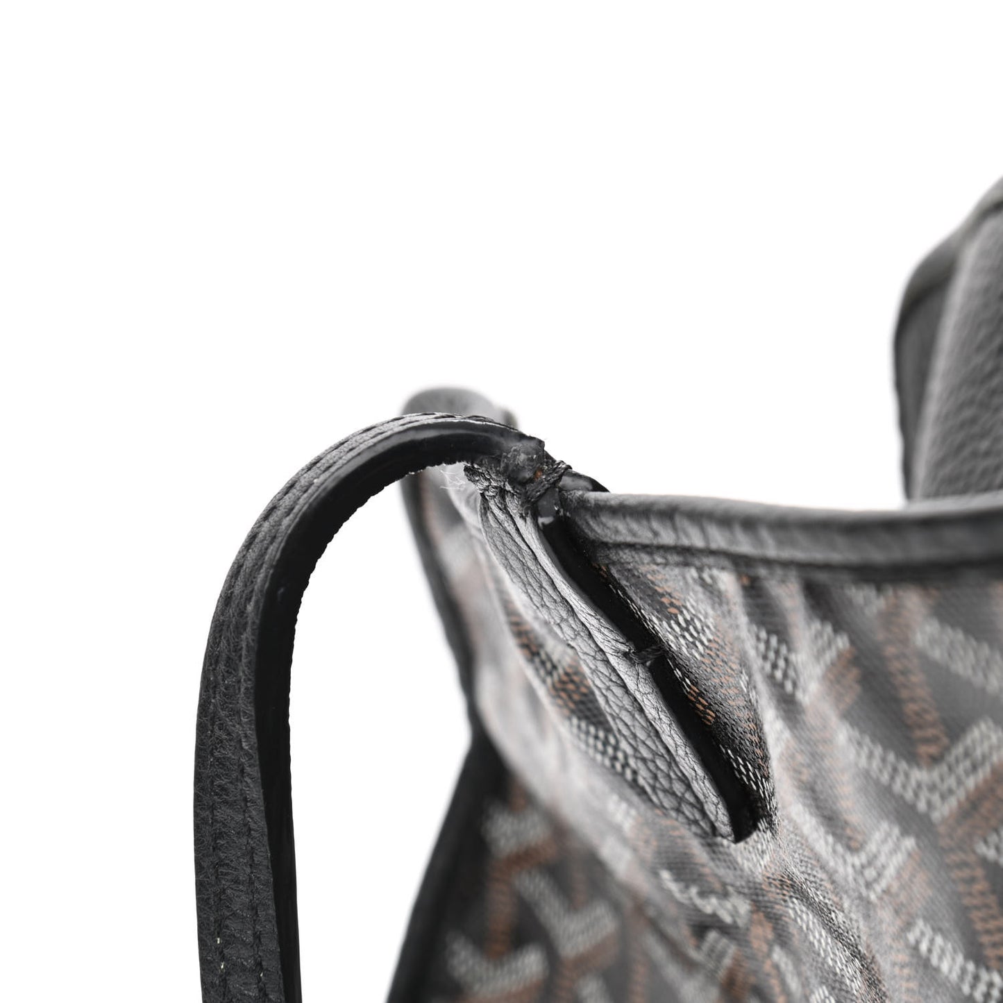 Goyardine Sac Hardy Pet Carrier PM Black