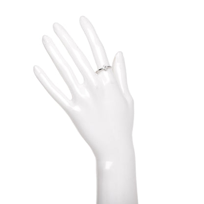 Tiffany Platinum Diamond Lace Ring 54 6.75 2 of 6