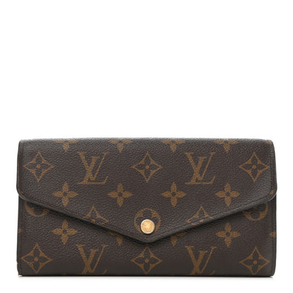 Louis Vuitton Monogram Sarah Wallet NM Rose Ballerine 1 of 6