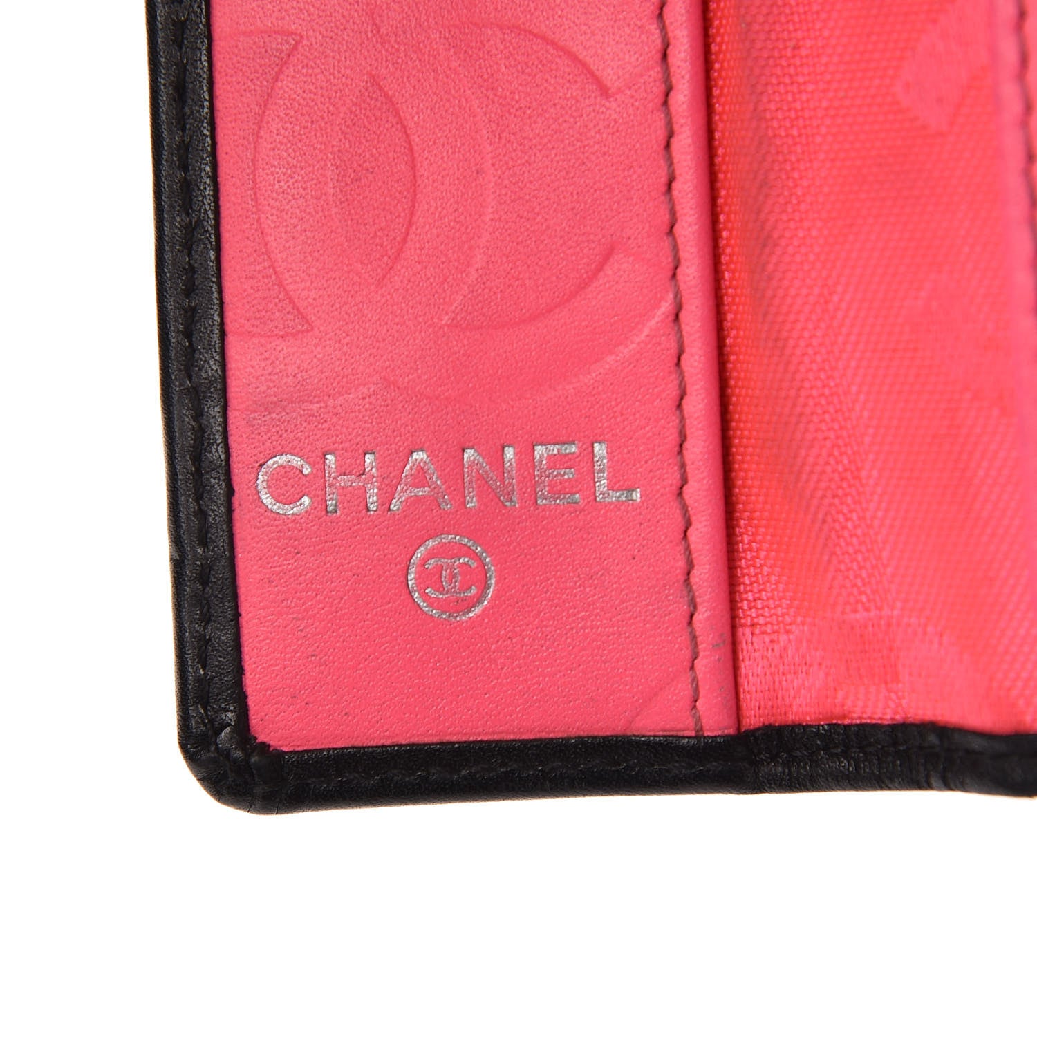 Chanel Calfskin Quilted Cambon 6 Key Holder Black 7 of 10