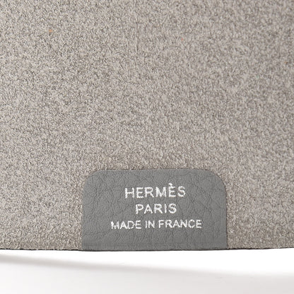 Hermes Togo Ulysse PM Agenda Cover Gris Mouette 6 of 8