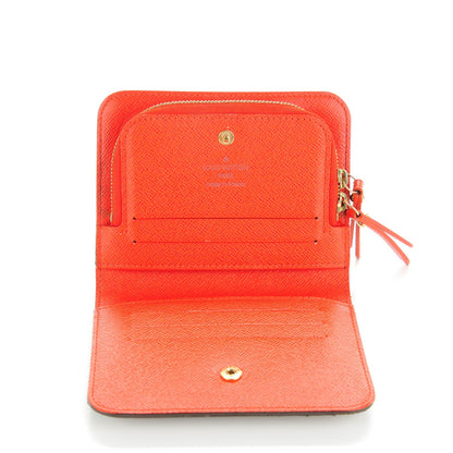 Louis Vuitton Monogram Insolite Coin Purse Wallet Red 5 of 7