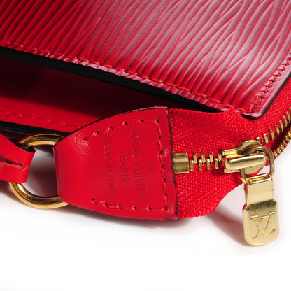 Louis Vuitton Epi Pochette Accessories 21 Rouge 5 of 7