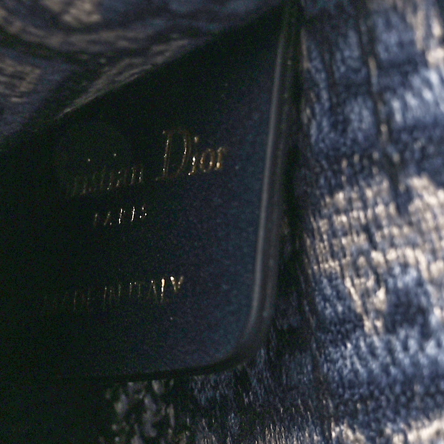 Christian Dior Oblique Mini Book Tote Blue Multicolor 6 of 11