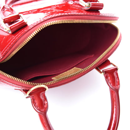 Louis Vuitton Vernis Alma BB Pomme D'Amour 5 of 11