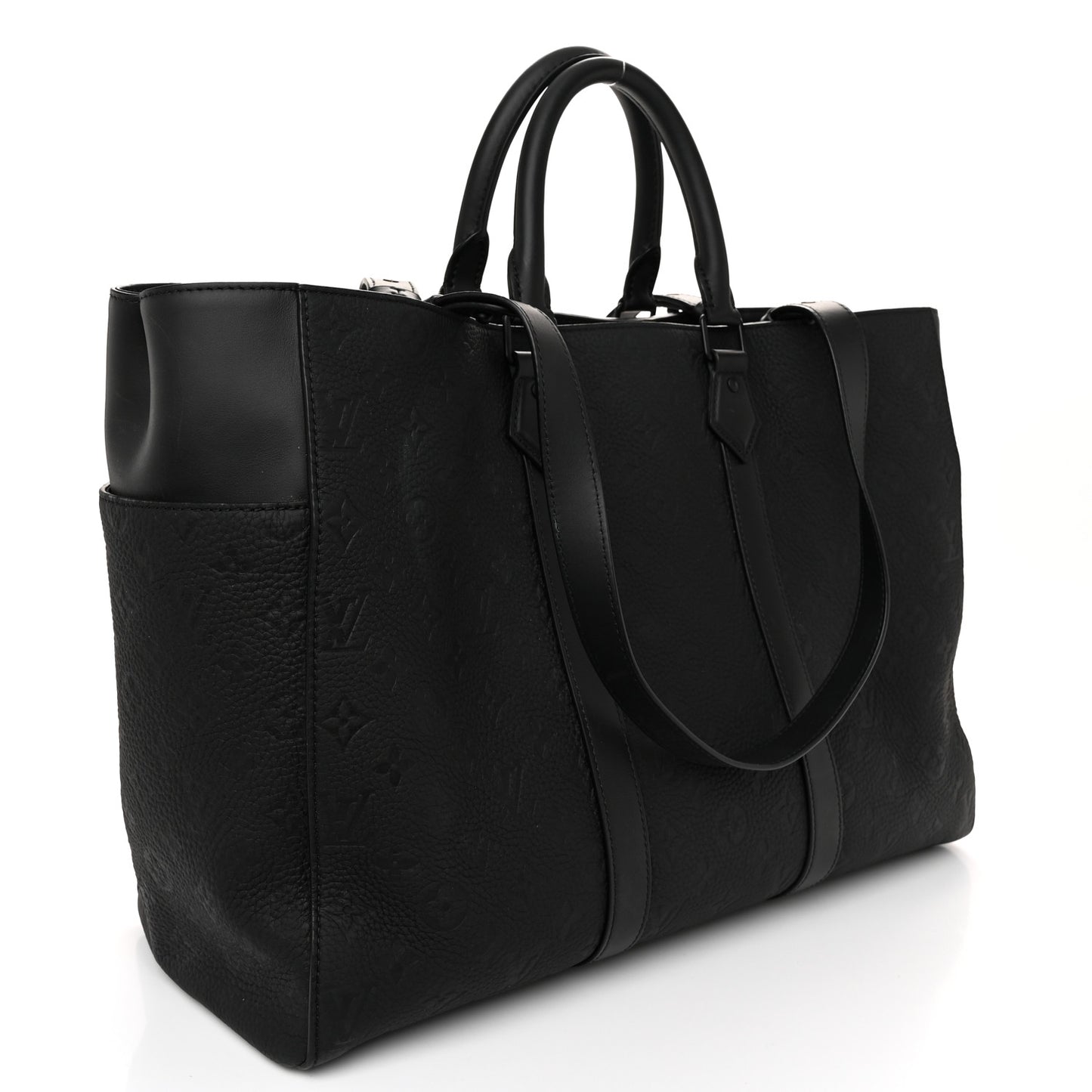 Taurillon Monogram Sac Plat 24H Black