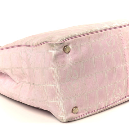 Chanel Nylon Medium Travel Tote Pink 12 of 16