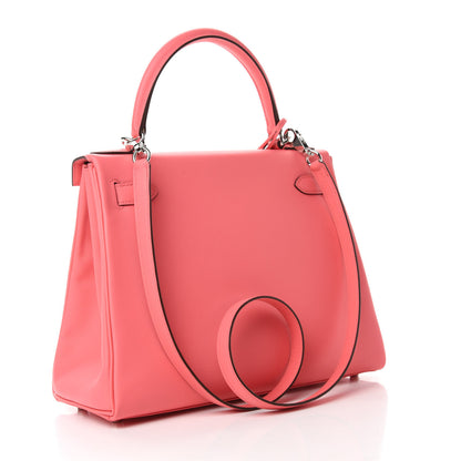Hermes Evercolor Verso Kelly Retourne 28 Rose D'ete 3 of 11