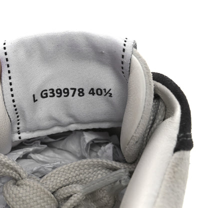 Chanel Suede Kidskin Womens CC Sneakers 40.5 Black White 10 of 11