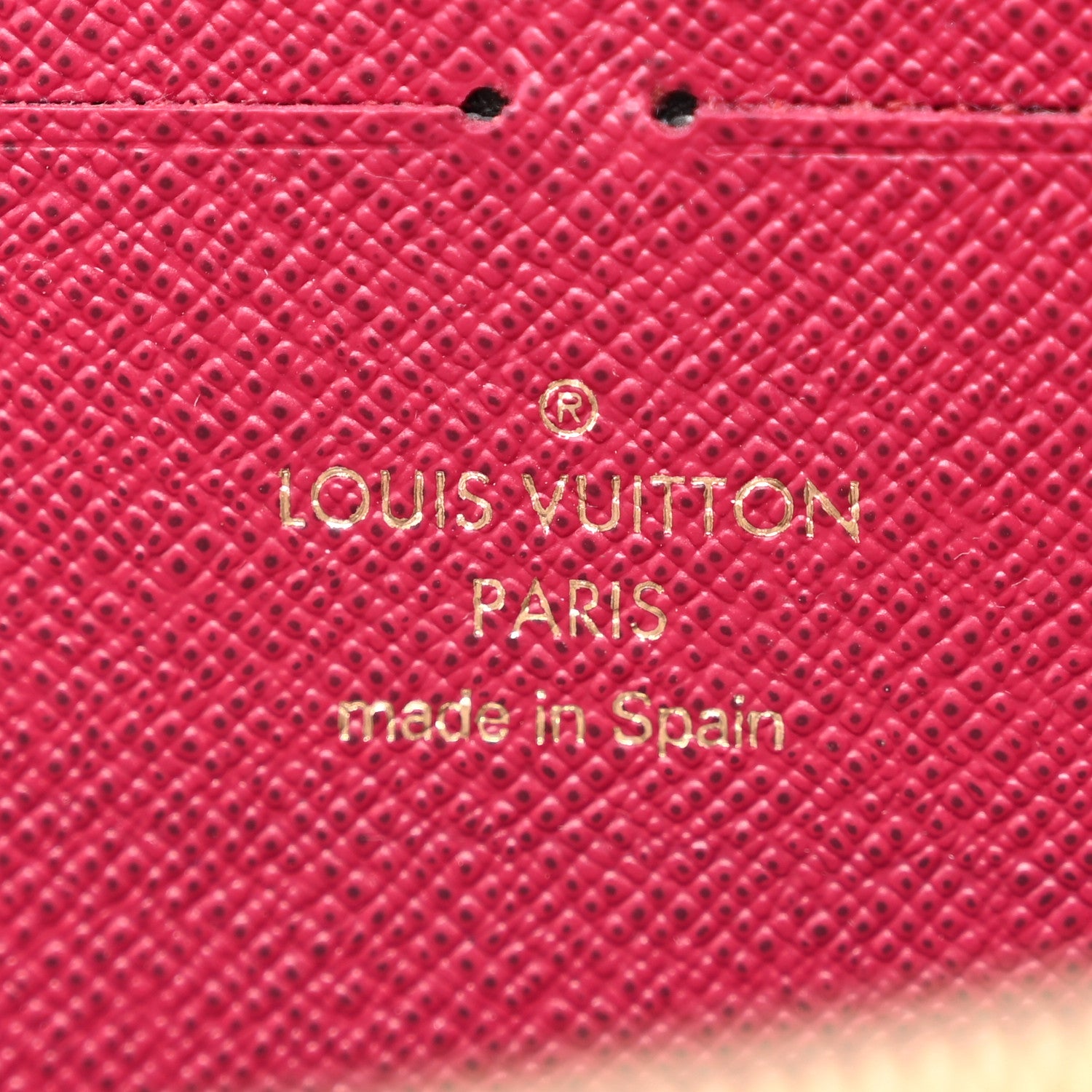 Louis Vuitton Monogram Clemence Wallet Fuchsia 6 of 14