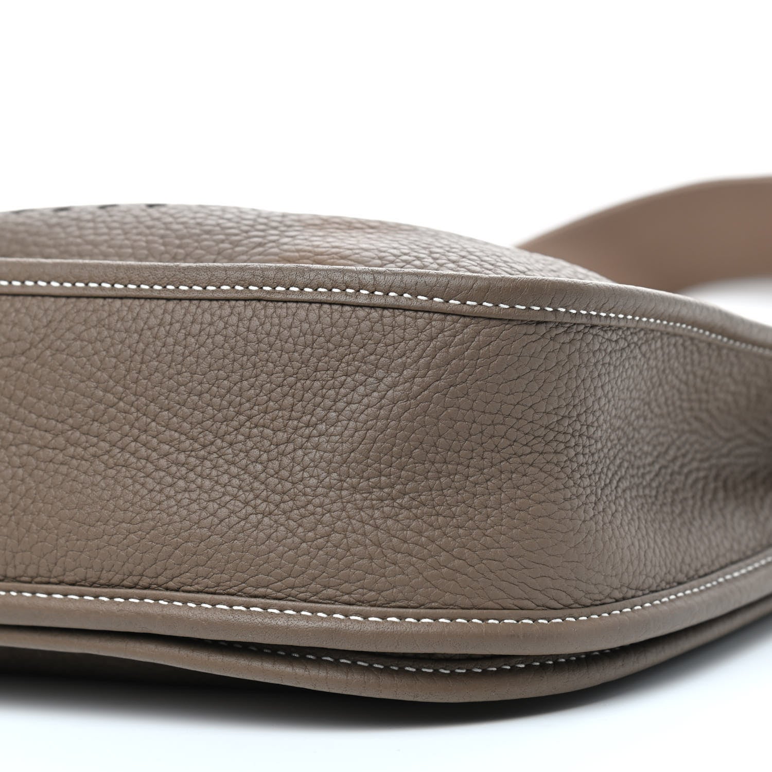 Hermes Taurillon Clemence Evelyne III PM Etoupe 7 of 12