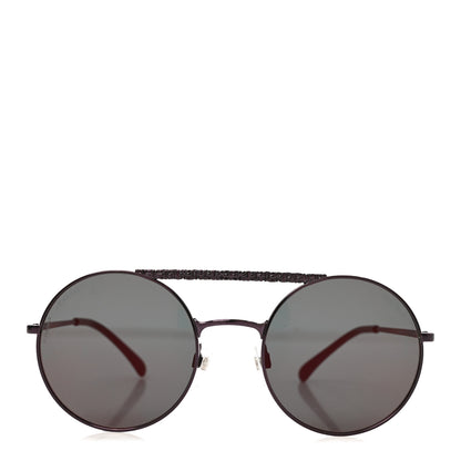 Chanel Metal Winter Round Sunglasses 4232 Bordeaux 2 of 7