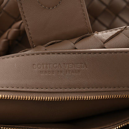 Bottega Veneta Nappa Intrecciato Medium Andiamo Shoulder Bag Taupe Grey 6 of 10
