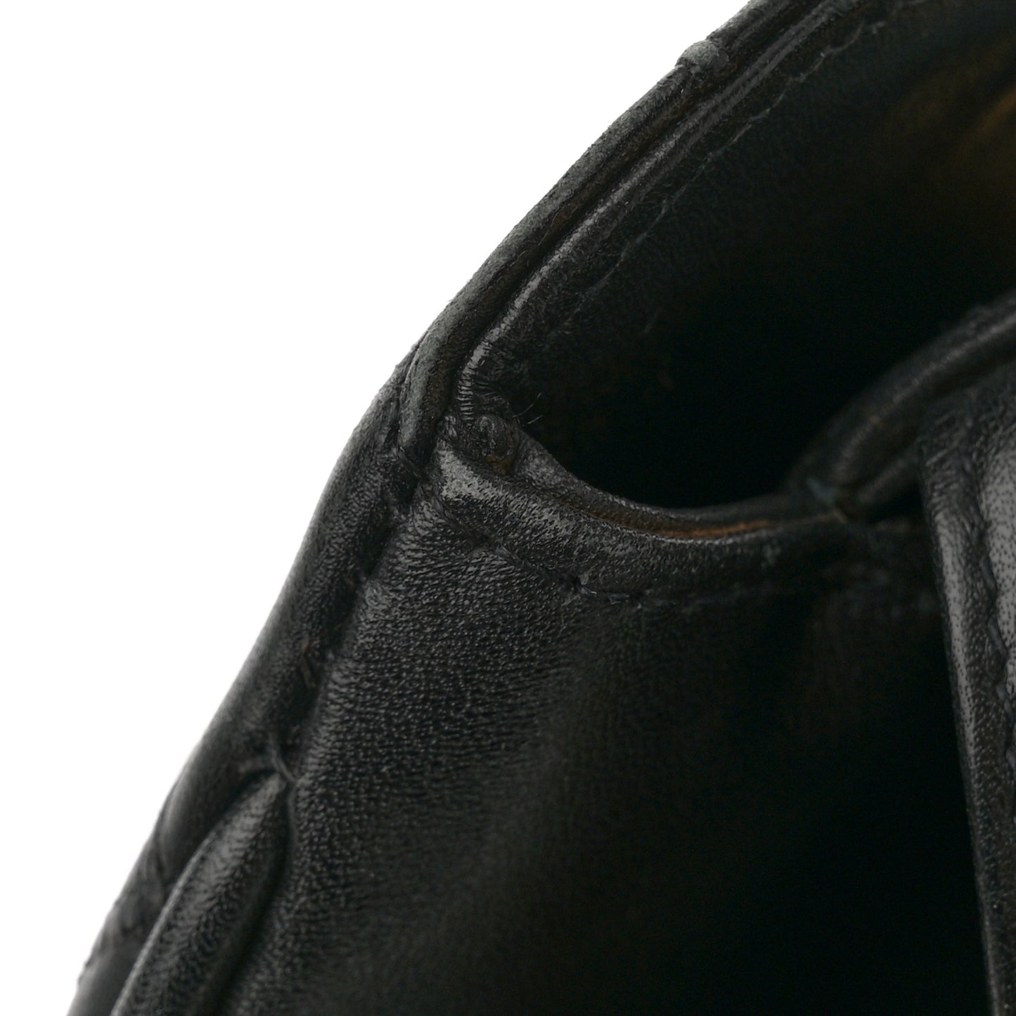 Calfskin Stitched XL Weekender Black