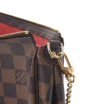 Louis Vuitton Damier Ebene Eva Clutch 7 of 11