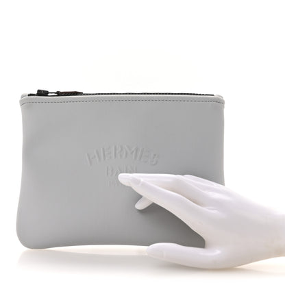 Hermes Neoprene Neobain Small Case Acier 2 of 7
