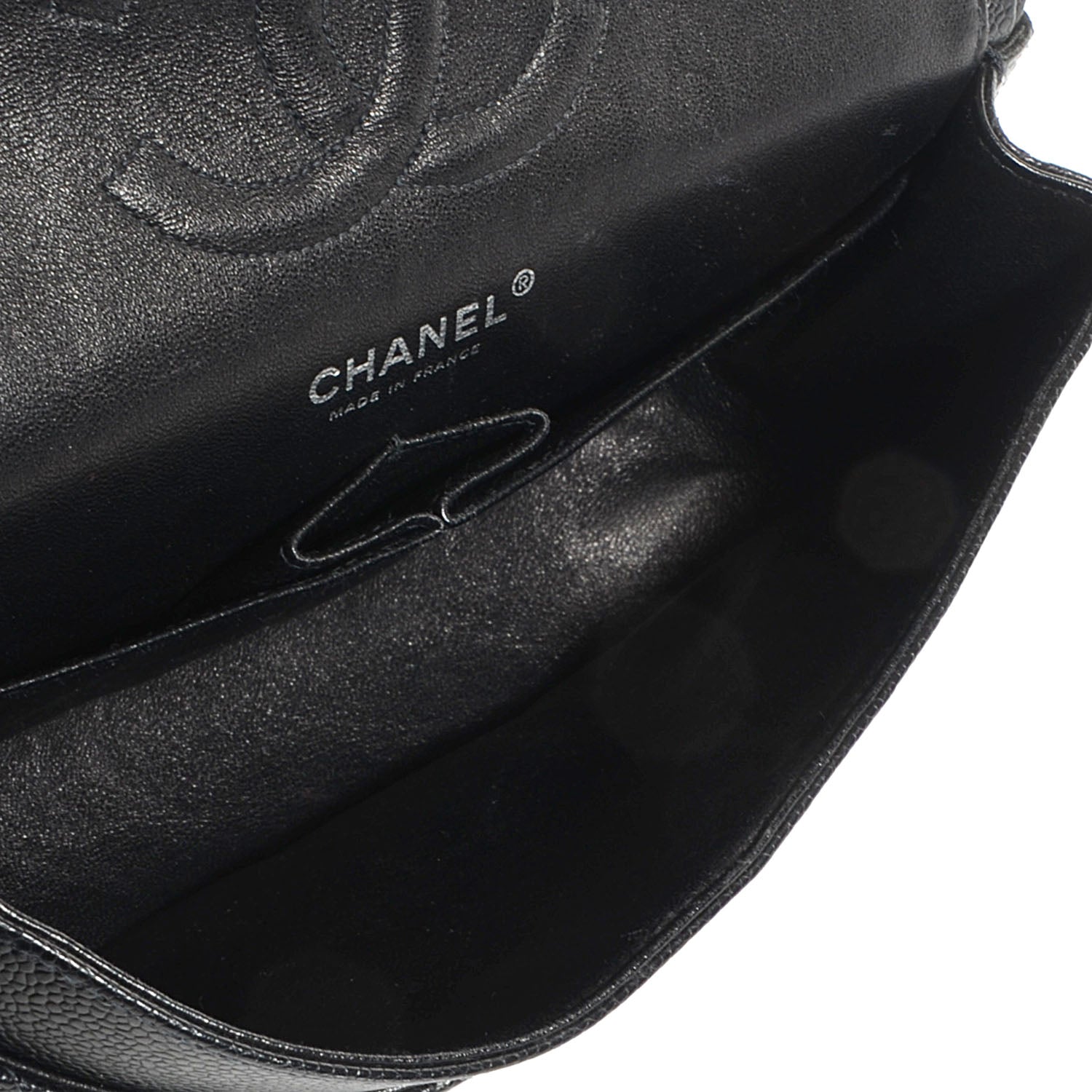 Chanel Caviar Quilted Medium Double Flap Black 5 of 8