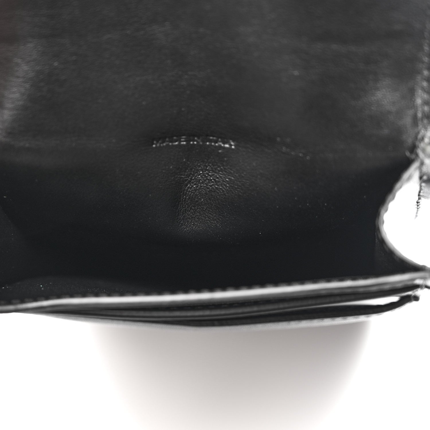 Celine Calfskin Phone Pouch With Flap Black 5 of 10