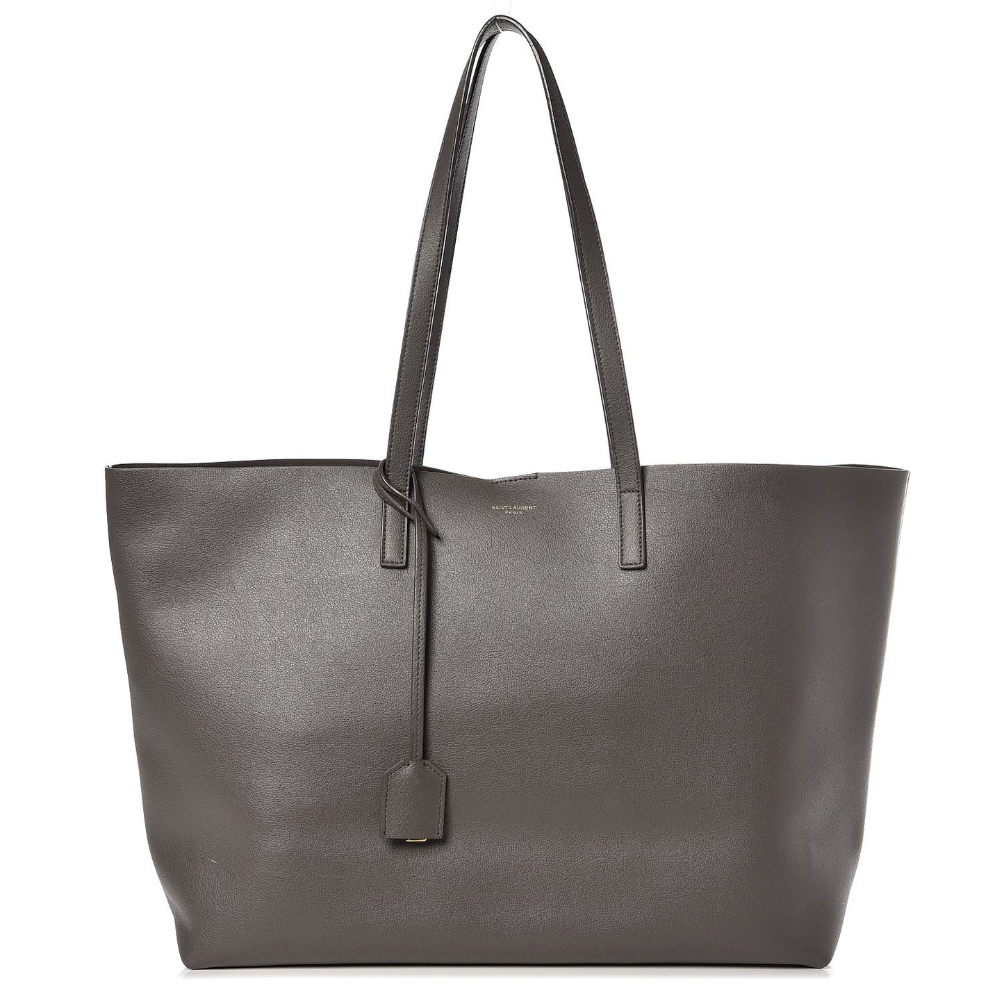 Calfskin Large Shopping Tote Earth