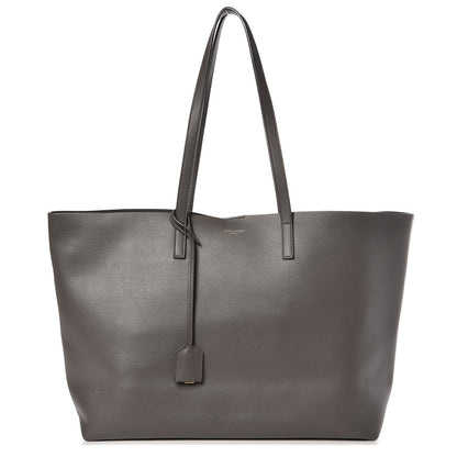 Saint Laurent Calfskin Large Shopping Tote Earth 3 of 11