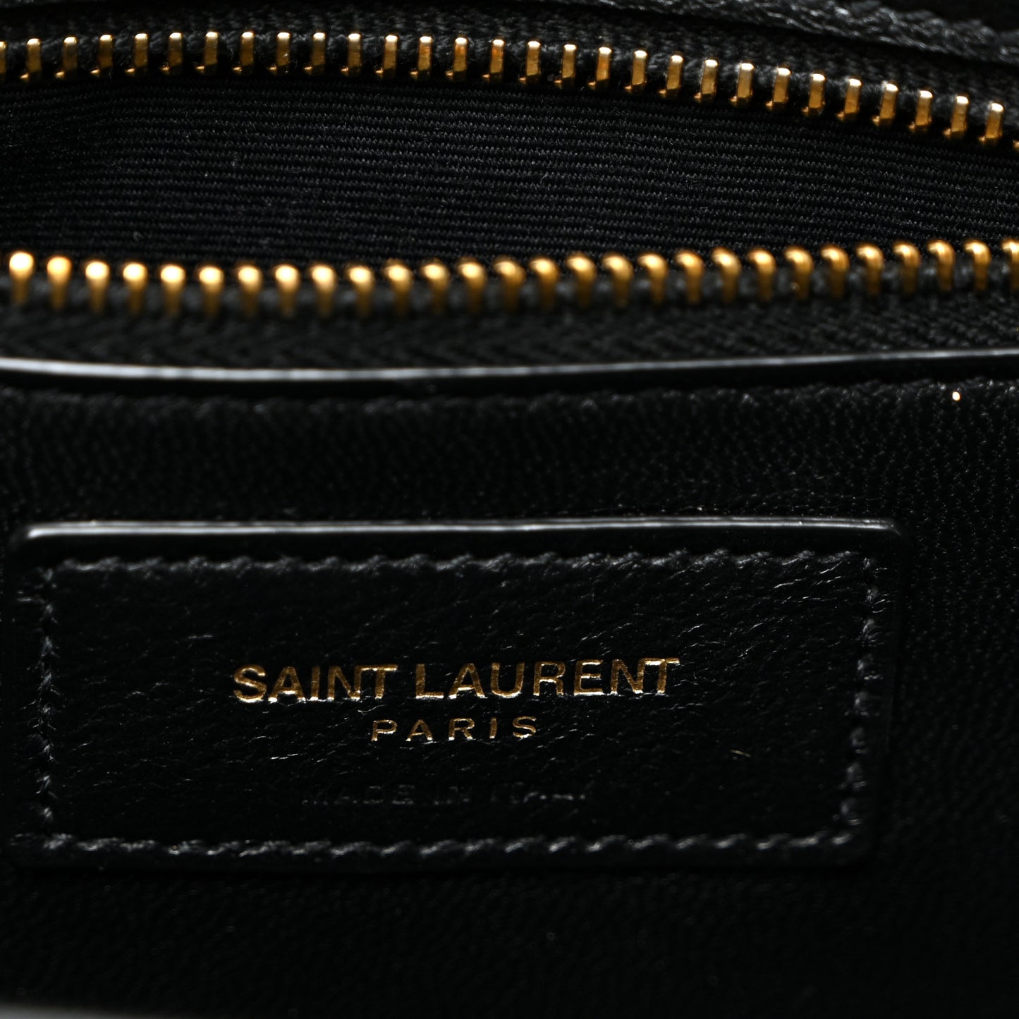 Smooth Calfskin Le Maillon Satchel Black