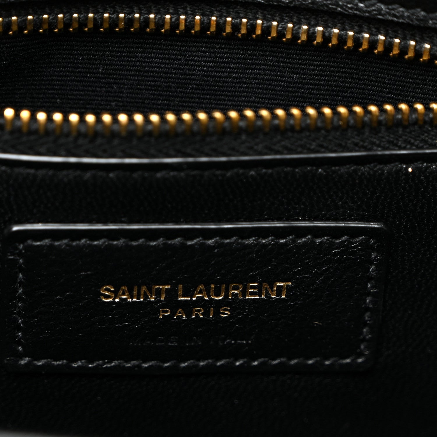 Saint Laurent Smooth Calfskin Le Maillon Satchel Black 6 of 9